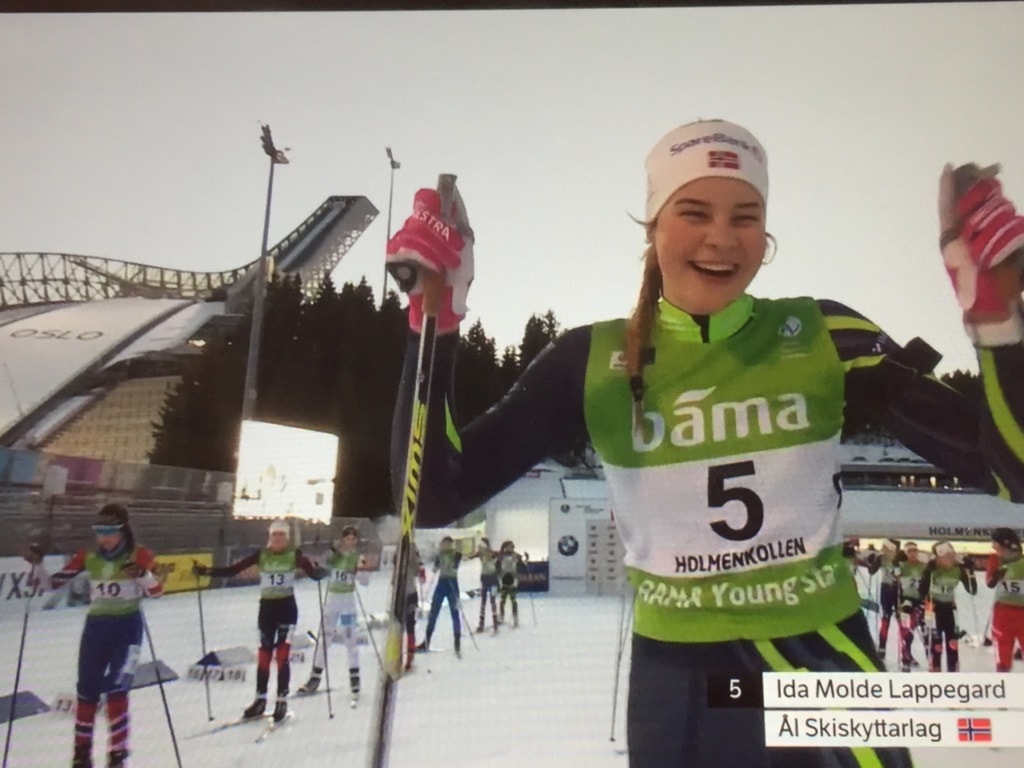 Ida gikk Young Star 2019 i Holmenkollen